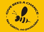 Logo de la campagne des Verts "Donnons une chance aux abeilles"